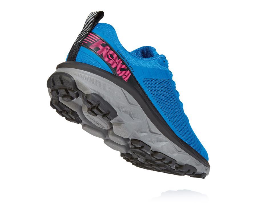 Trail Shoes Womens - Hoka One One Challenger ATR 5 - Blue - MCPVYBA-60